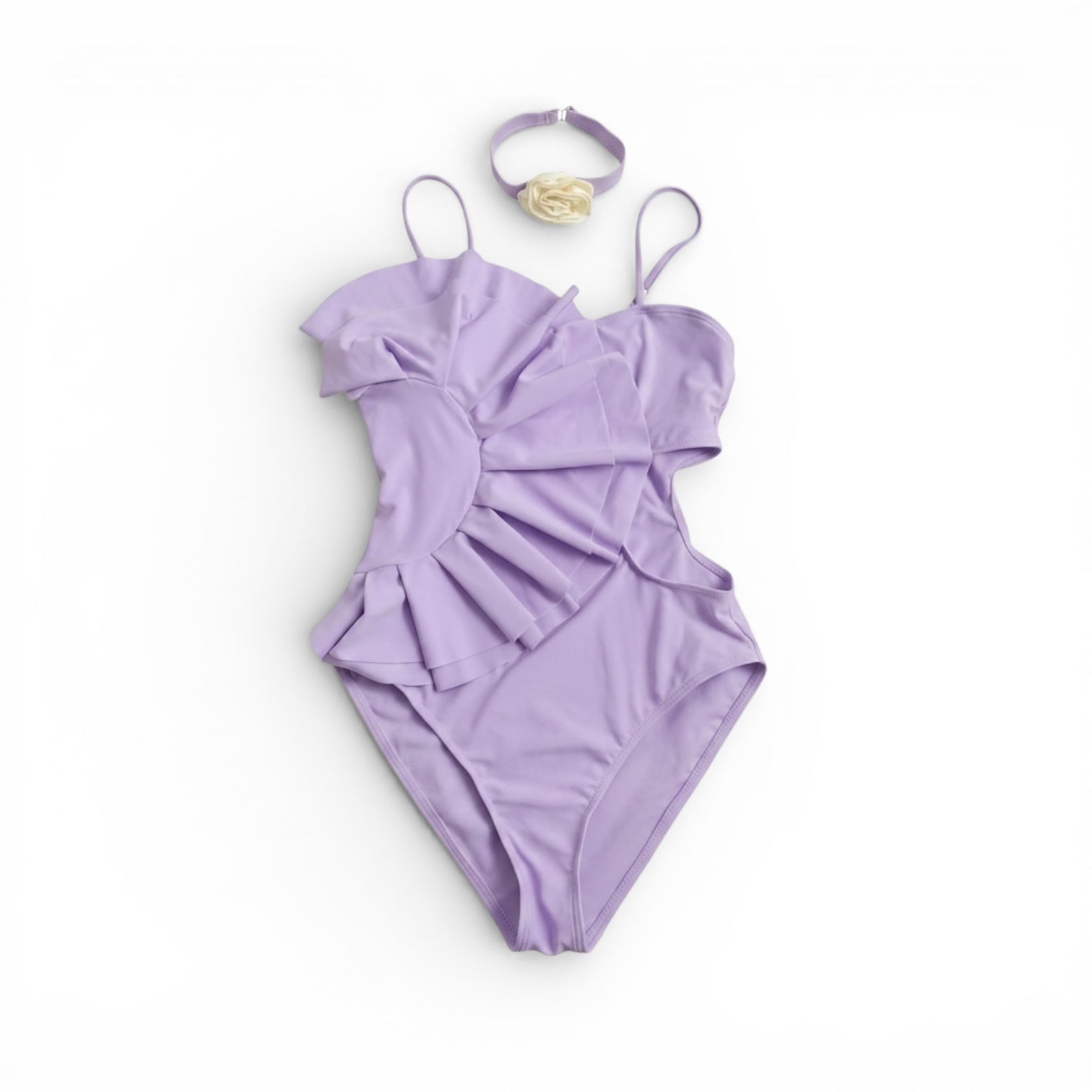 Lavender Ruffle | One-piece