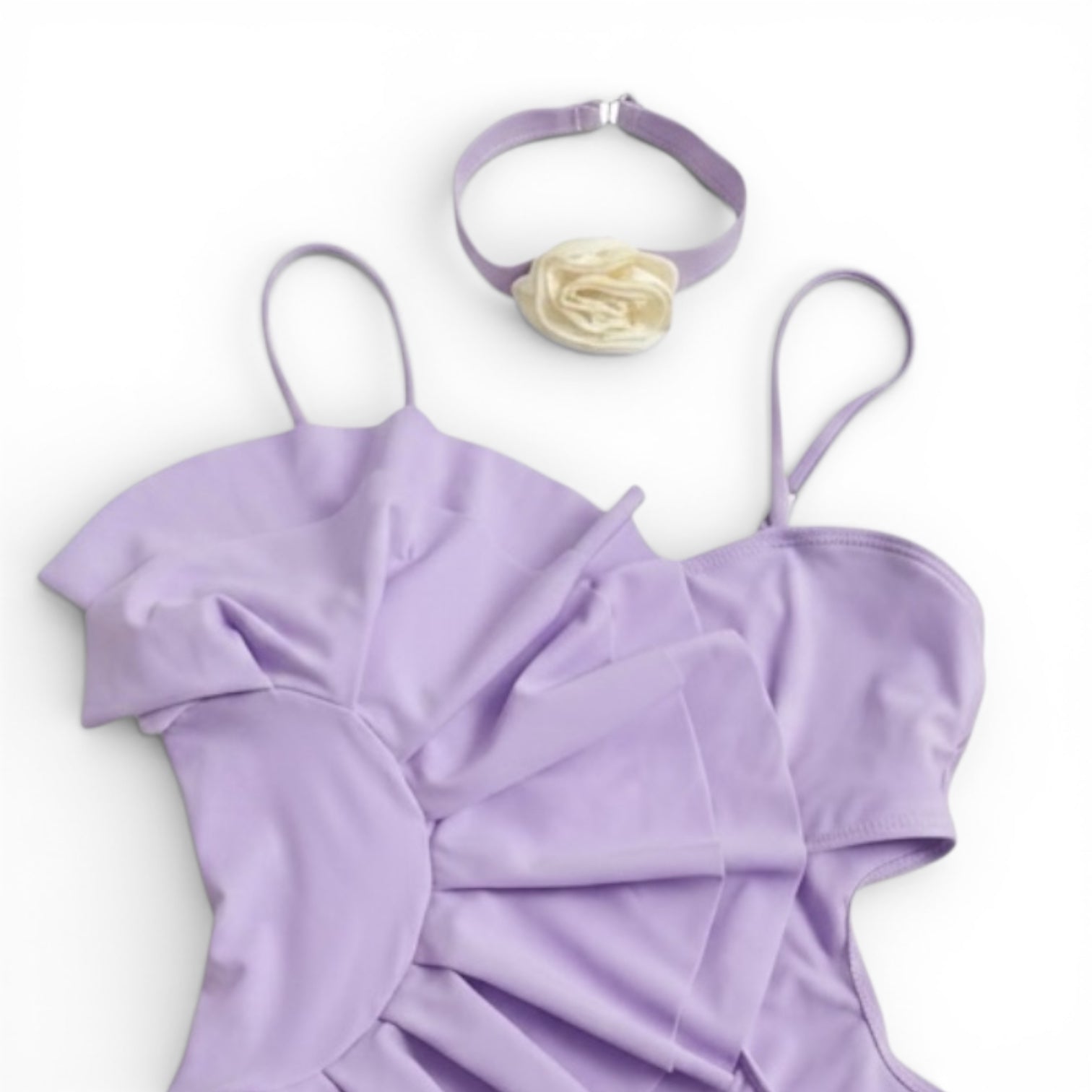 Lavender Ruffle | One-piece